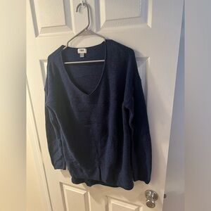 Old navy v neck navy sweater